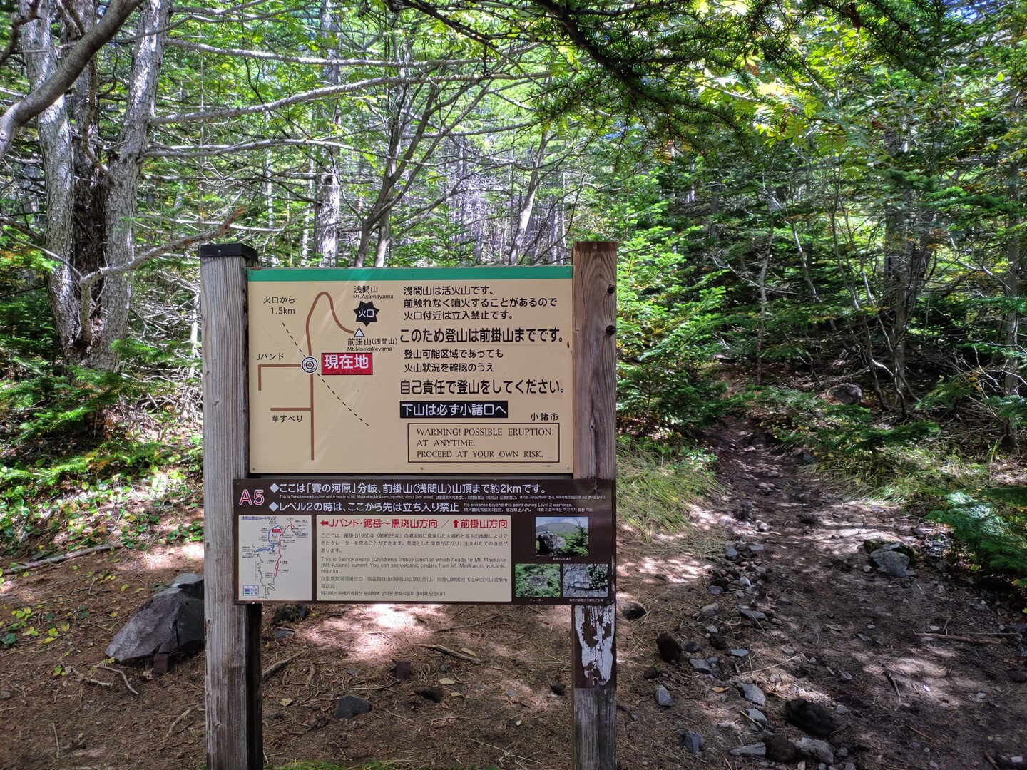 14kmってこんなハードだったかな 宮っこさんの浅間山 黒斑山 篭ノ登山の活動日記 Yamap ヤマップ