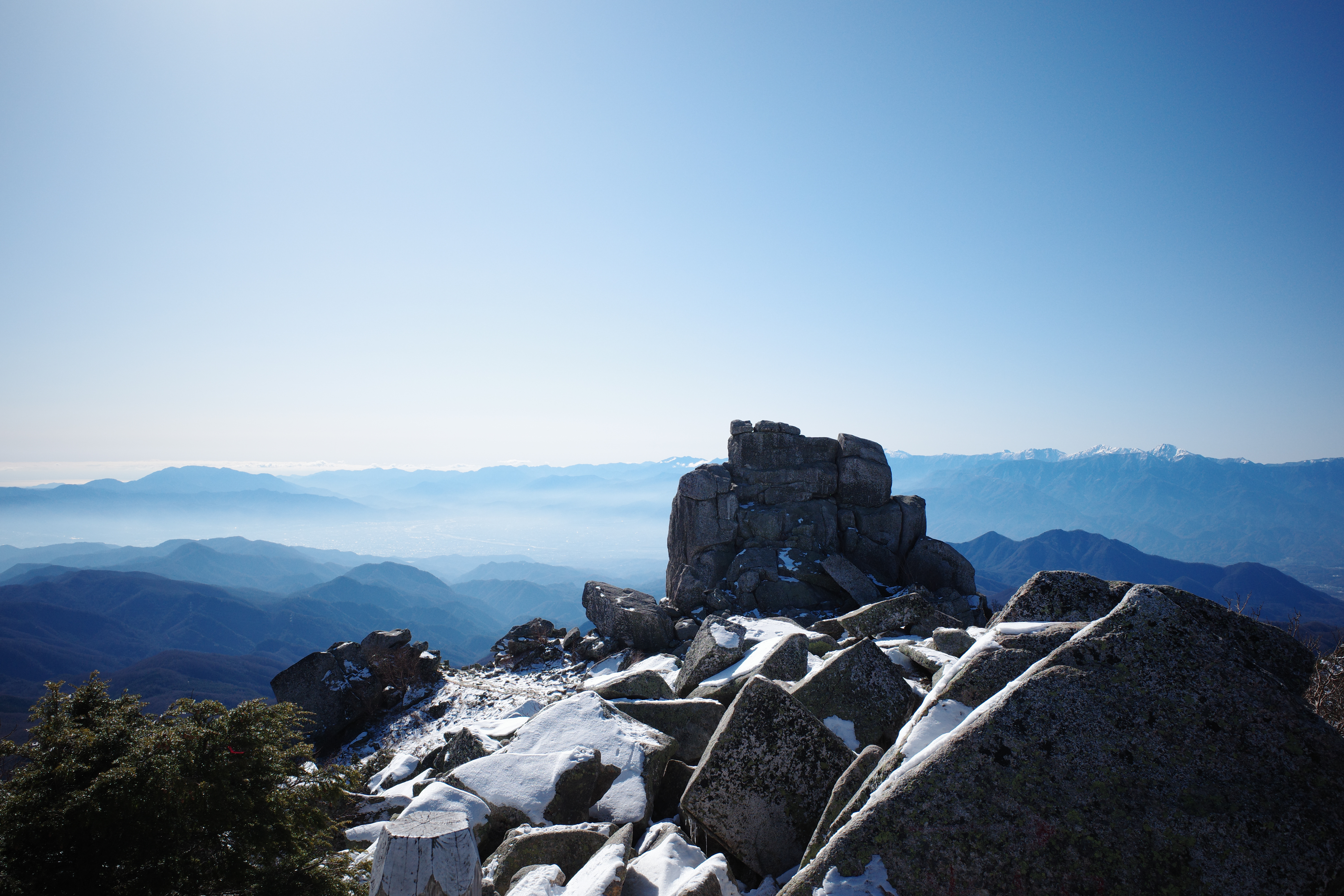 のんびりバスで行く 初冬の金峰山 Rakuraiさんの瑞牆山 金峰山の活動データ Yamap ヤマップ