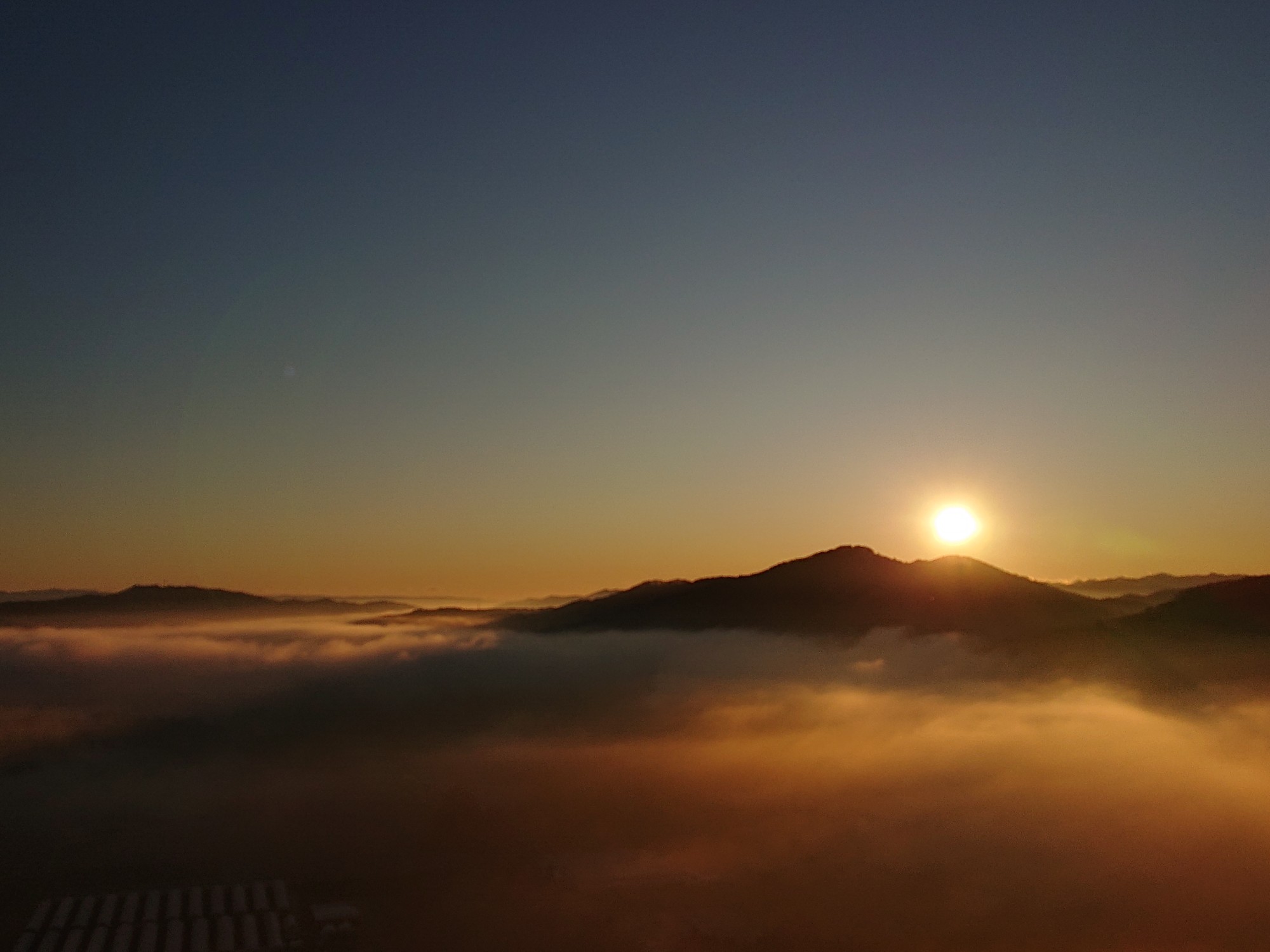 鎌倉山 栃木百名山 雲海と御来光 19 12 08 しんさんの芳賀富士の活動日記 Yamap ヤマップ
