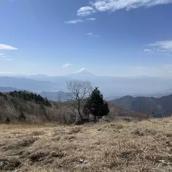 岩の上からの富士山🗻