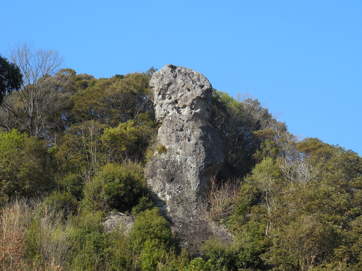 飯盛岳 鯖くさらかし岩 02 23 すぅさんさんの鳴鼓岳の活動日記 Yamap ヤマップ