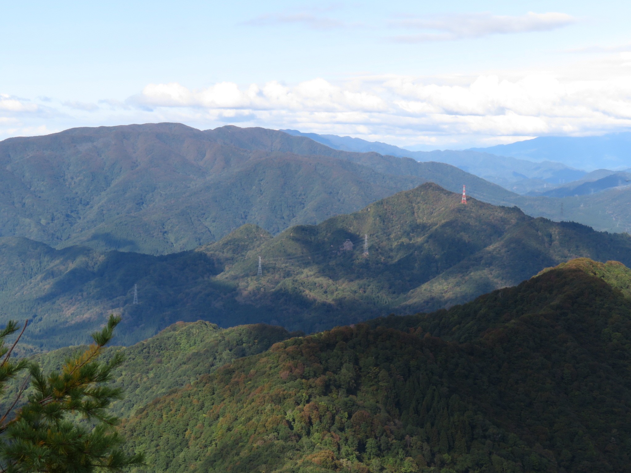 木六山・銀次郎山 いつも分かりやすい権現山