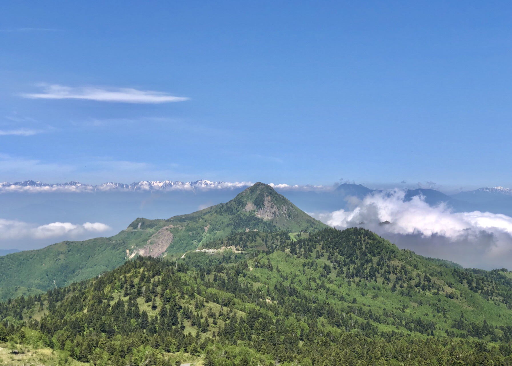 志賀高原 笠ヶ岳 志賀山 横手山 満喫ハイク まっつんさんの横手山 志賀山 赤石山の活動データ Yamap ヤマップ