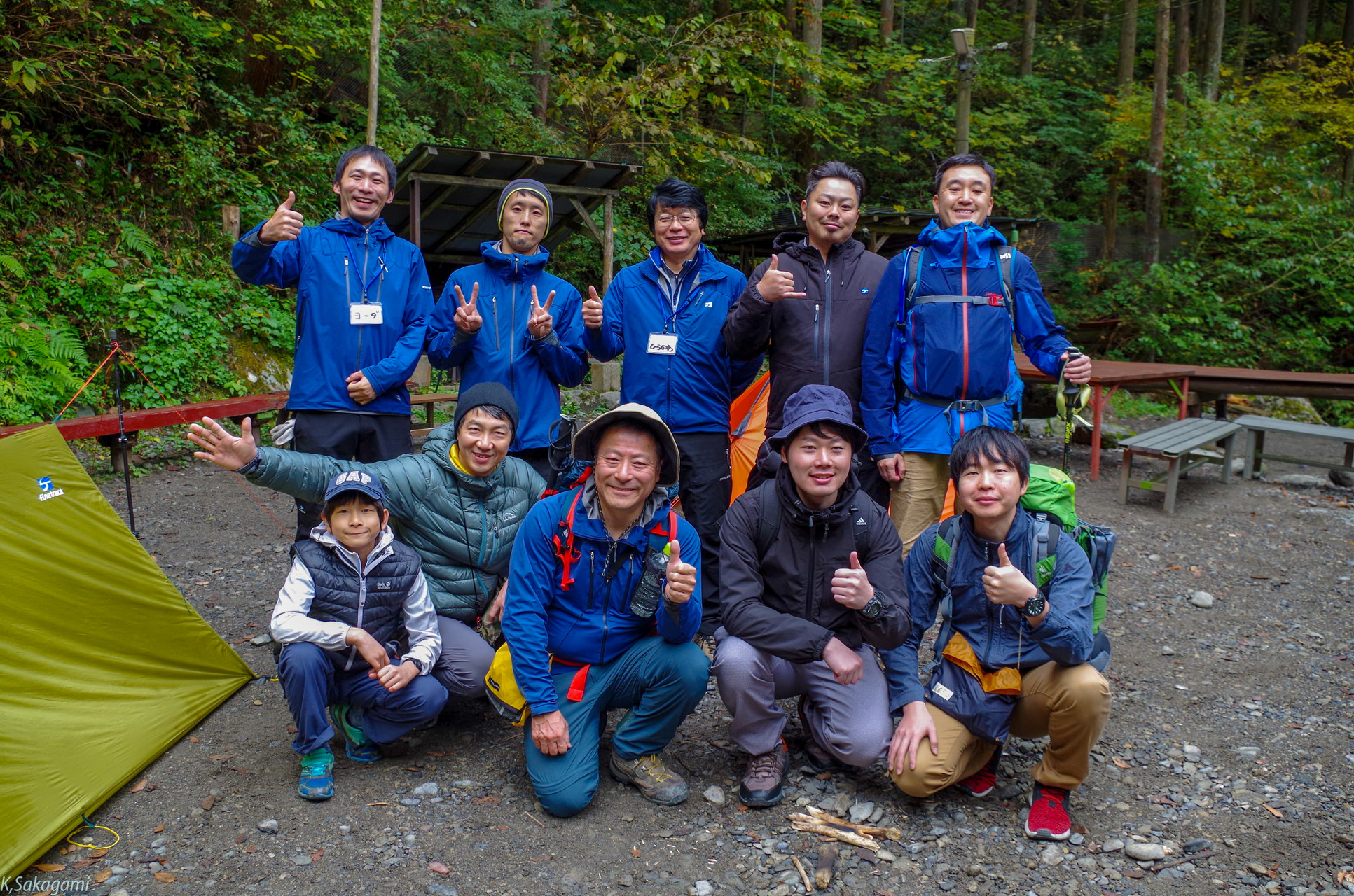 Finetrack Tokyo Base 1周年記念プライベートイベント 奥多摩 百間茶屋キャンプ場に集合せよ 翌日は 棒ノ折山 岩茸石山 御岳駅まで縦走 Mackei38さんの棒ノ折山 棒ノ嶺 の活動データ Yamap ヤマップ