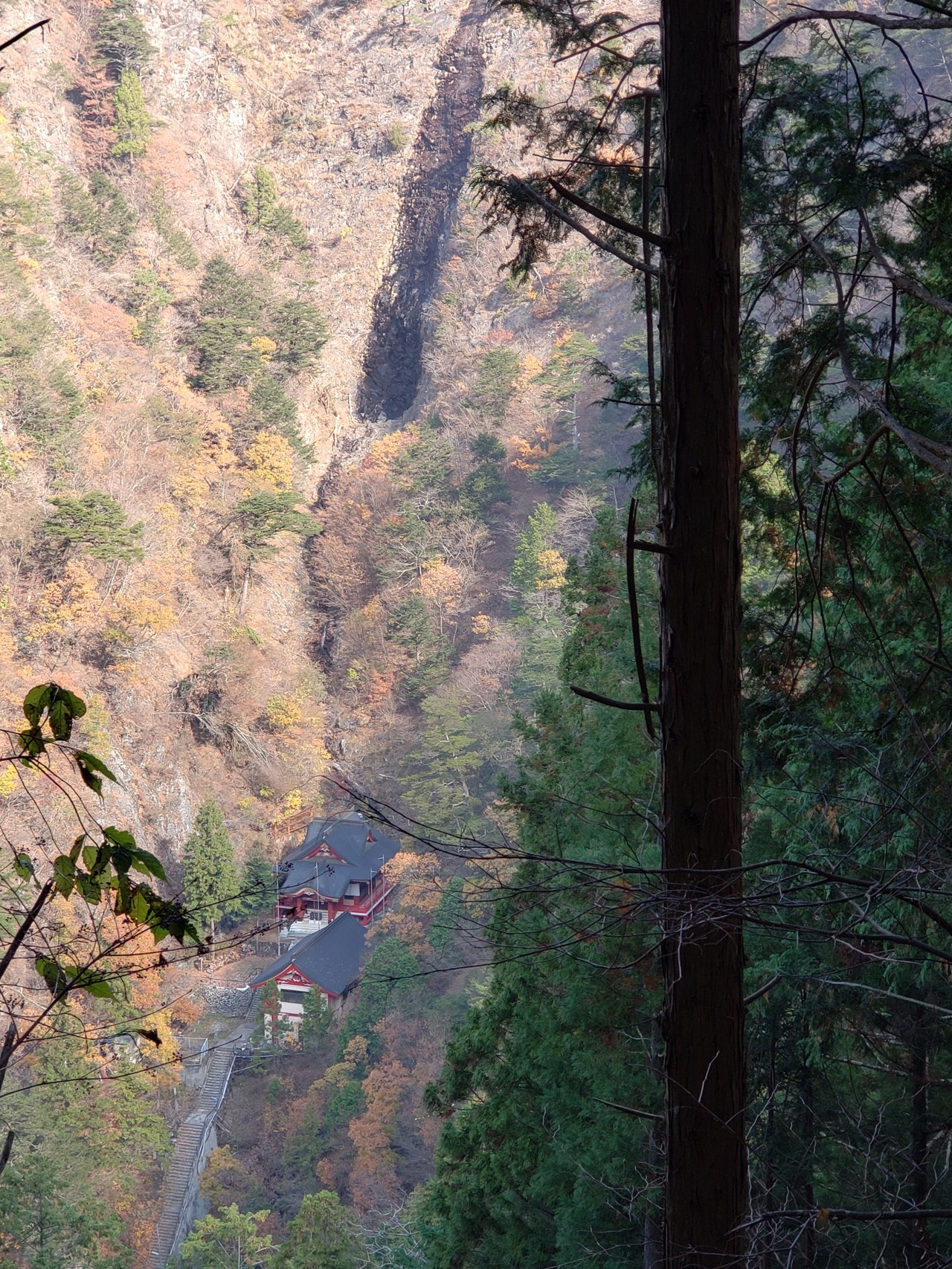 大滝不動尊前宮から棚横手山 甲州高尾山 かずさんの甲州高尾山 山梨県甲州市 高宕山 源次郎岳の活動データ Yamap ヤマップ