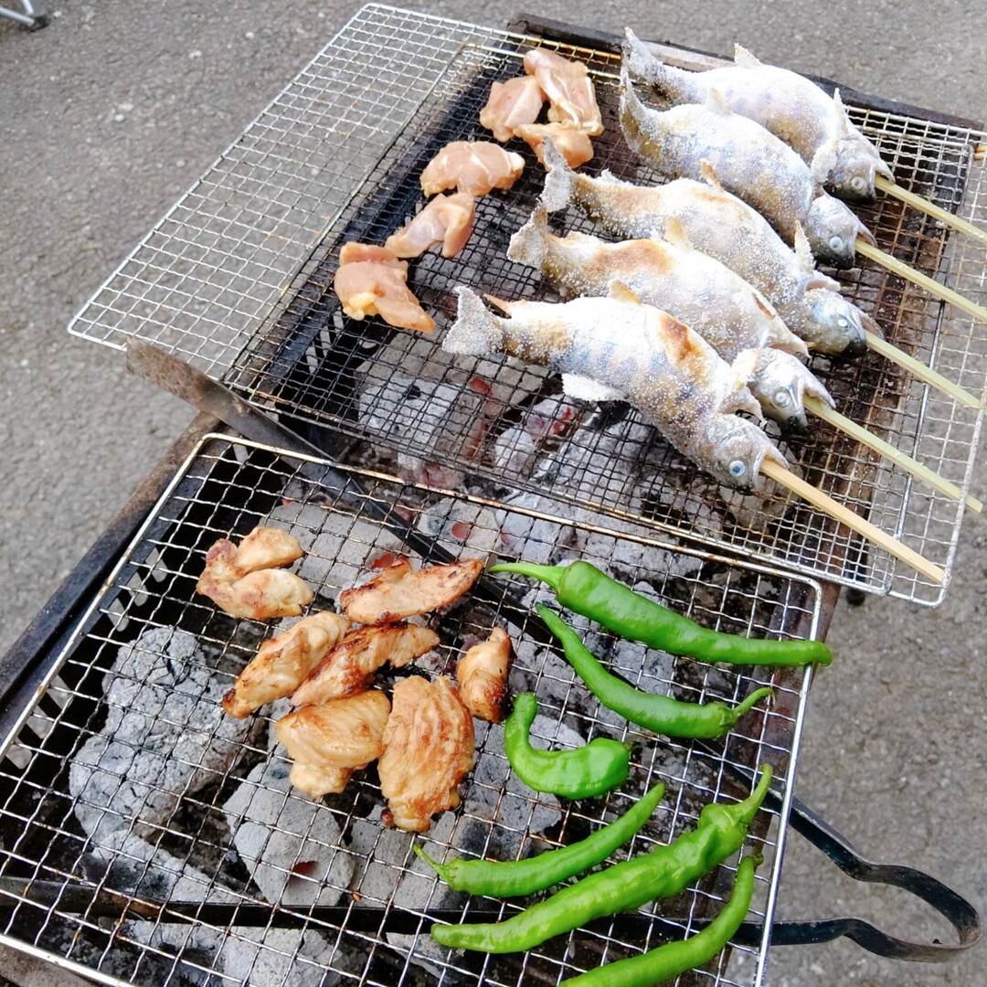 今日は自宅でプチbbq ガレージが散 Atsushiさんのモーメント Yamap ヤマップ