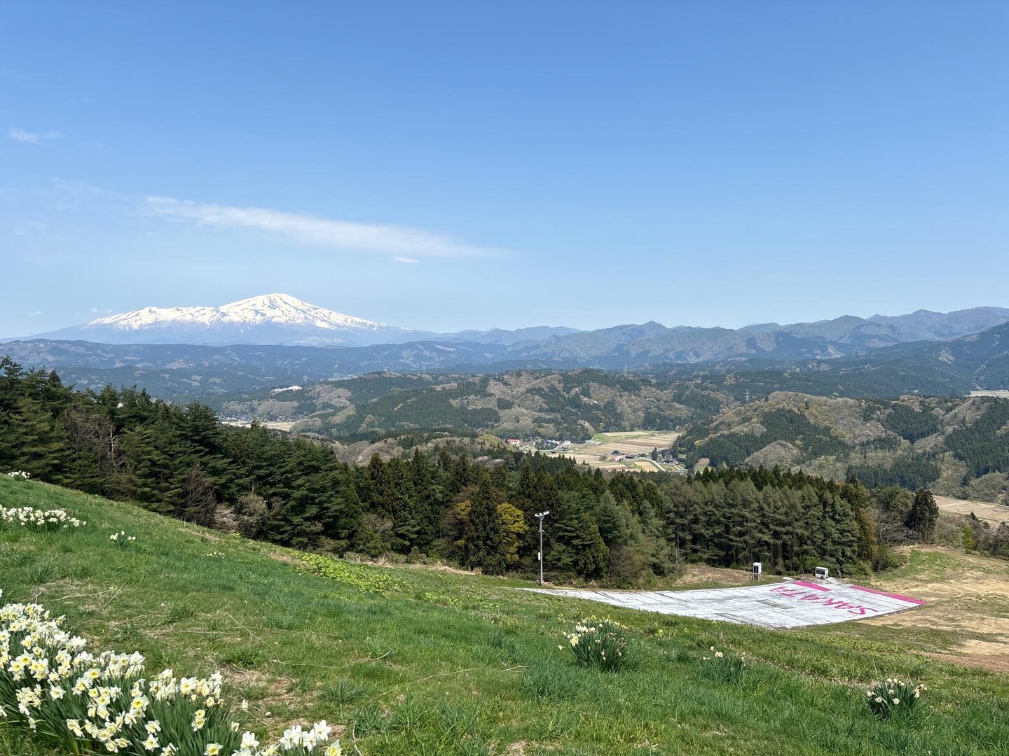 駐車場を降りるといい景色！外山 / Oさんの外山の活動データ | YAMAP / ヤマップ