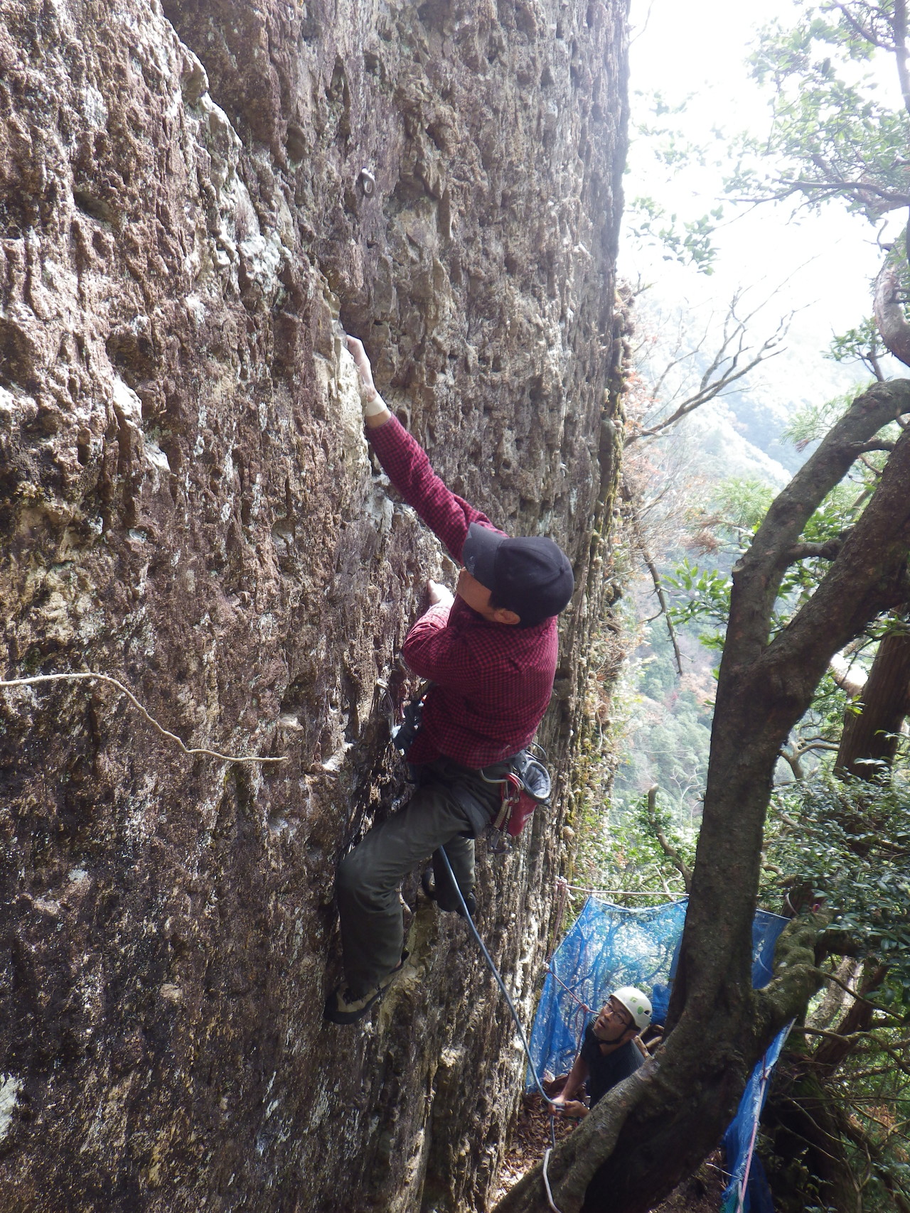 白滝山クライミング マコちゃんさんの白滝山 下関市 の活動データ Yamap ヤマップ