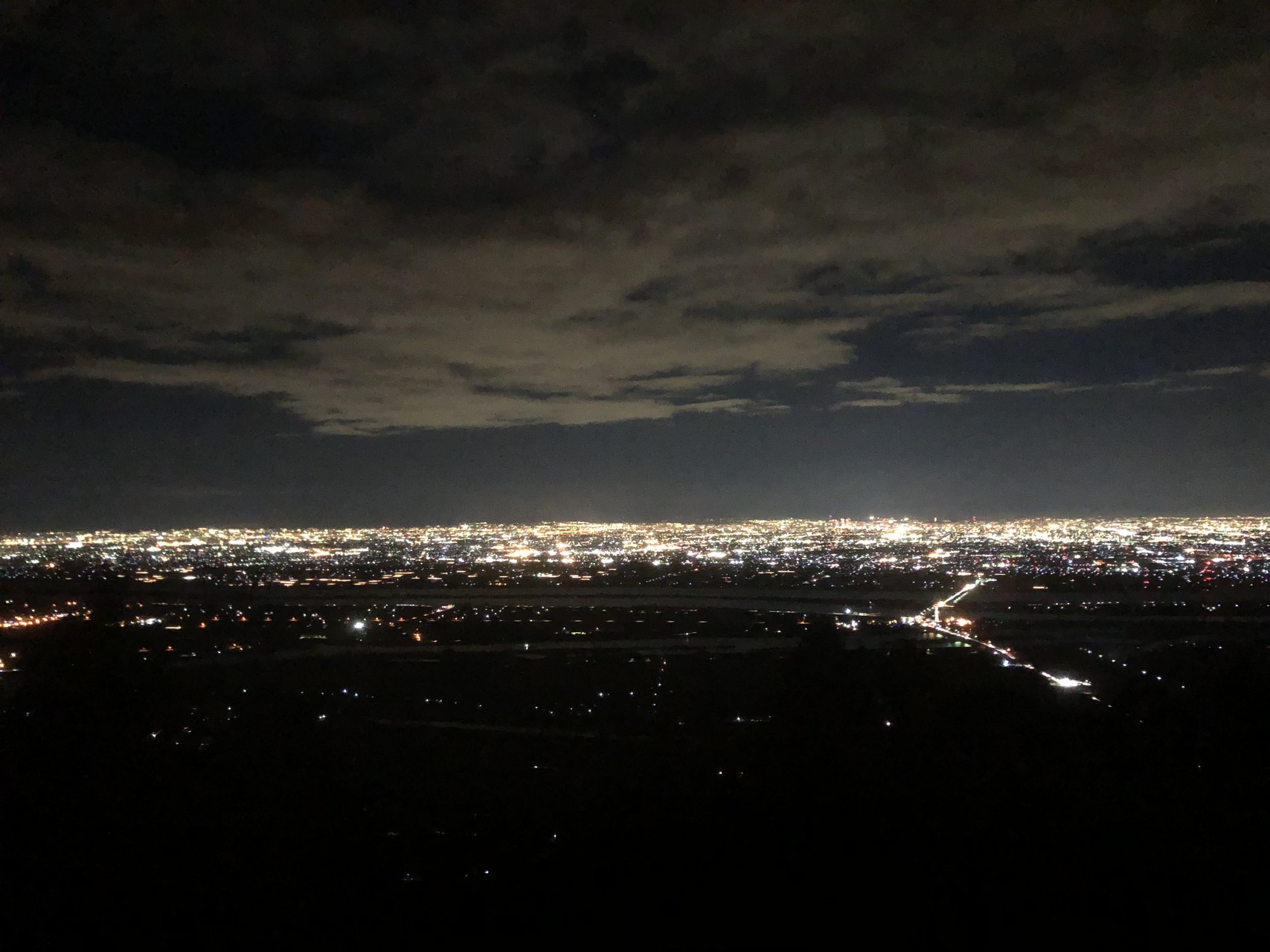 多度山ナイトハイクツアー 夜の山は一人では怖いのでツアーでナイトハイクデビュー ぶんささんの多度山 美濃松山 石津御嶽の活動データ Yamap ヤマップ