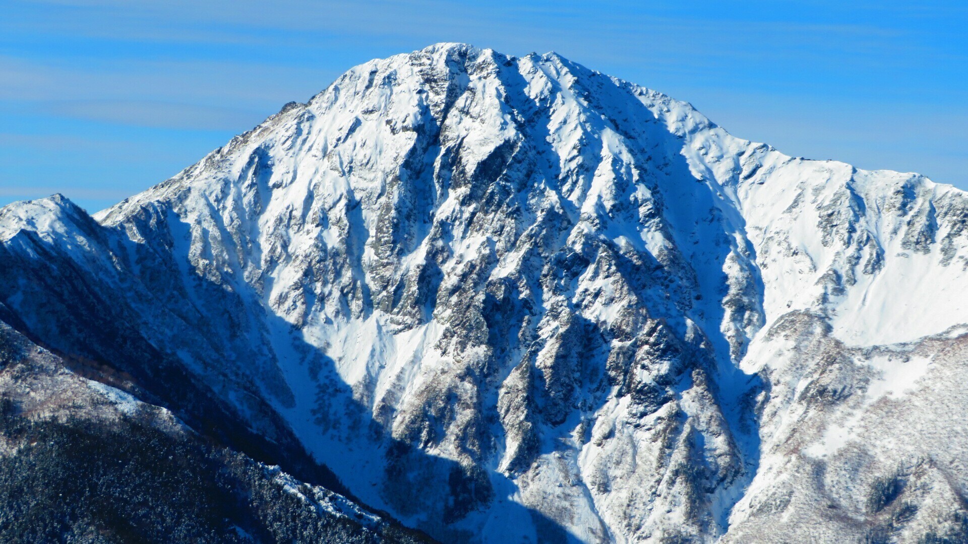 冬の鳳凰三山を日帰り縦走 夜叉神峠 御座石鉱泉 ユージさんの鳳凰山 地蔵岳 観音岳 薬師岳の活動日記 Yamap ヤマップ