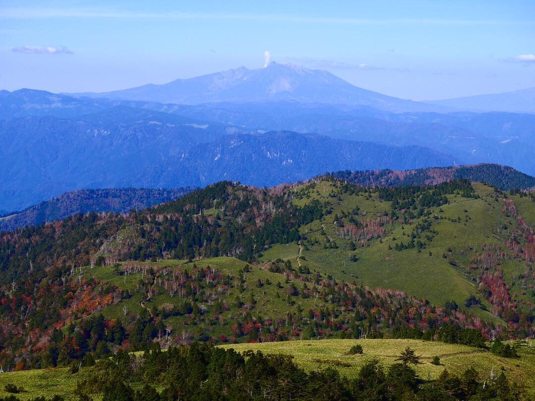 紅葉登山 富士見台高原 Mikarinさんの恵那山 大判山 神坂山の活動データ Yamap ヤマップ