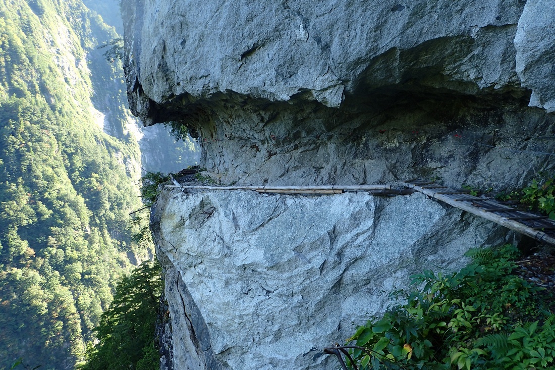 黒部の下ノ廊下 水平歩道 ２日目 日野家の山歩きさんの立山 雄山 浄土山の活動日記 Yamap ヤマップ