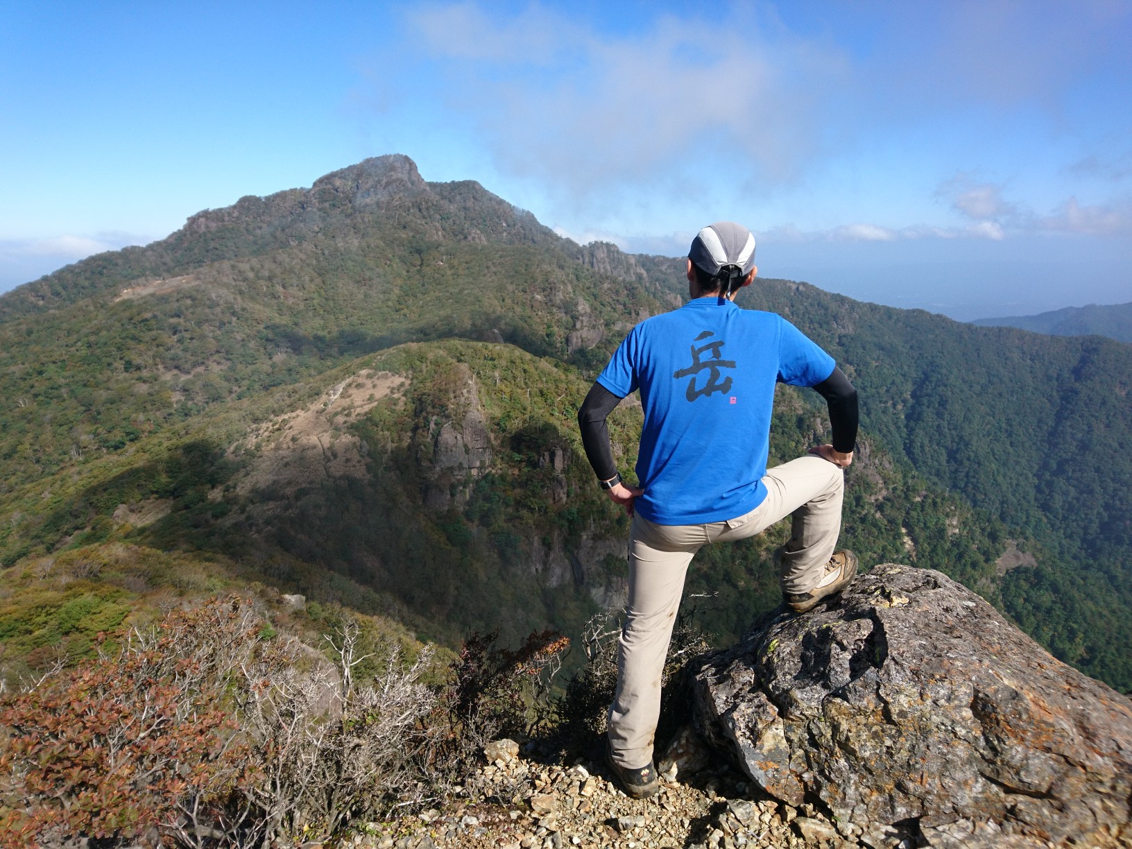 強風の祖母山周回 Kimnieさんの祖母山の活動データ Yamap ヤマップ