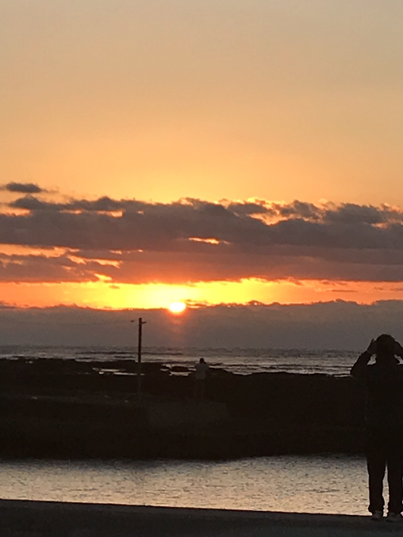 19今年も初日の出は南房総の白浜海岸へ アップル さんの高塚山 千葉県 の活動データ Yamap ヤマップ