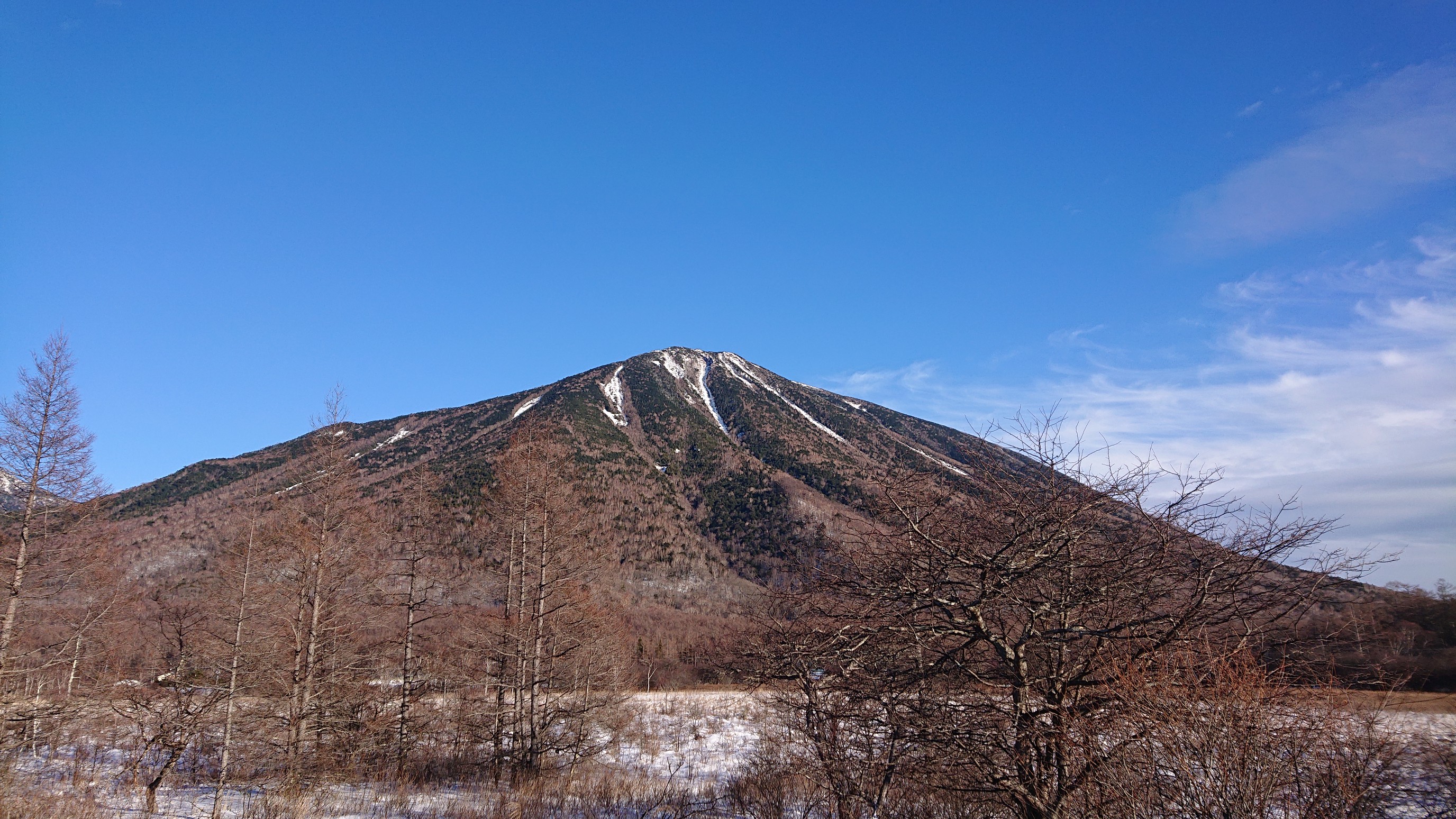 日光白根山・五色山・錫ヶ岳 男体山