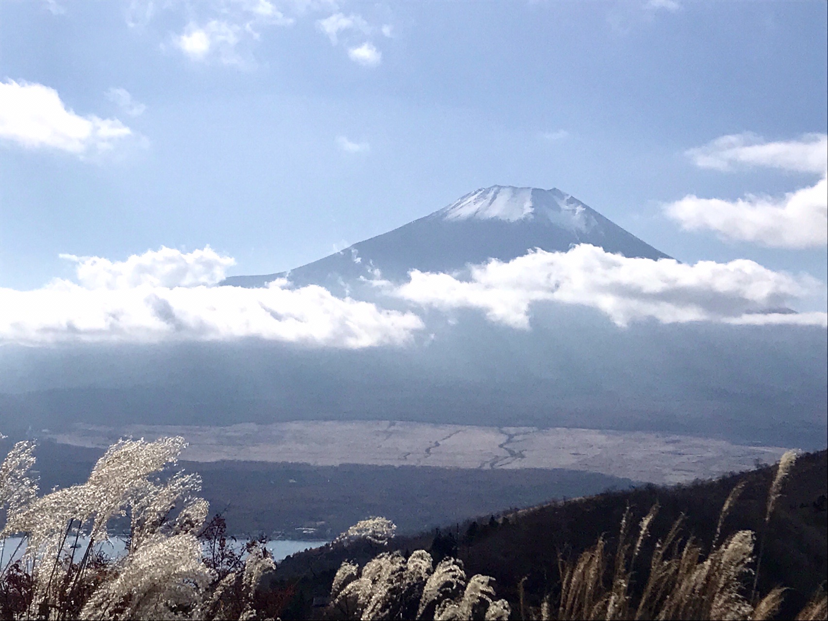 富士山と山中湖の絶景 石割山 大平山コース くみはなさんの御正体山 杓子山 石割山の活動日記 Yamap ヤマップ