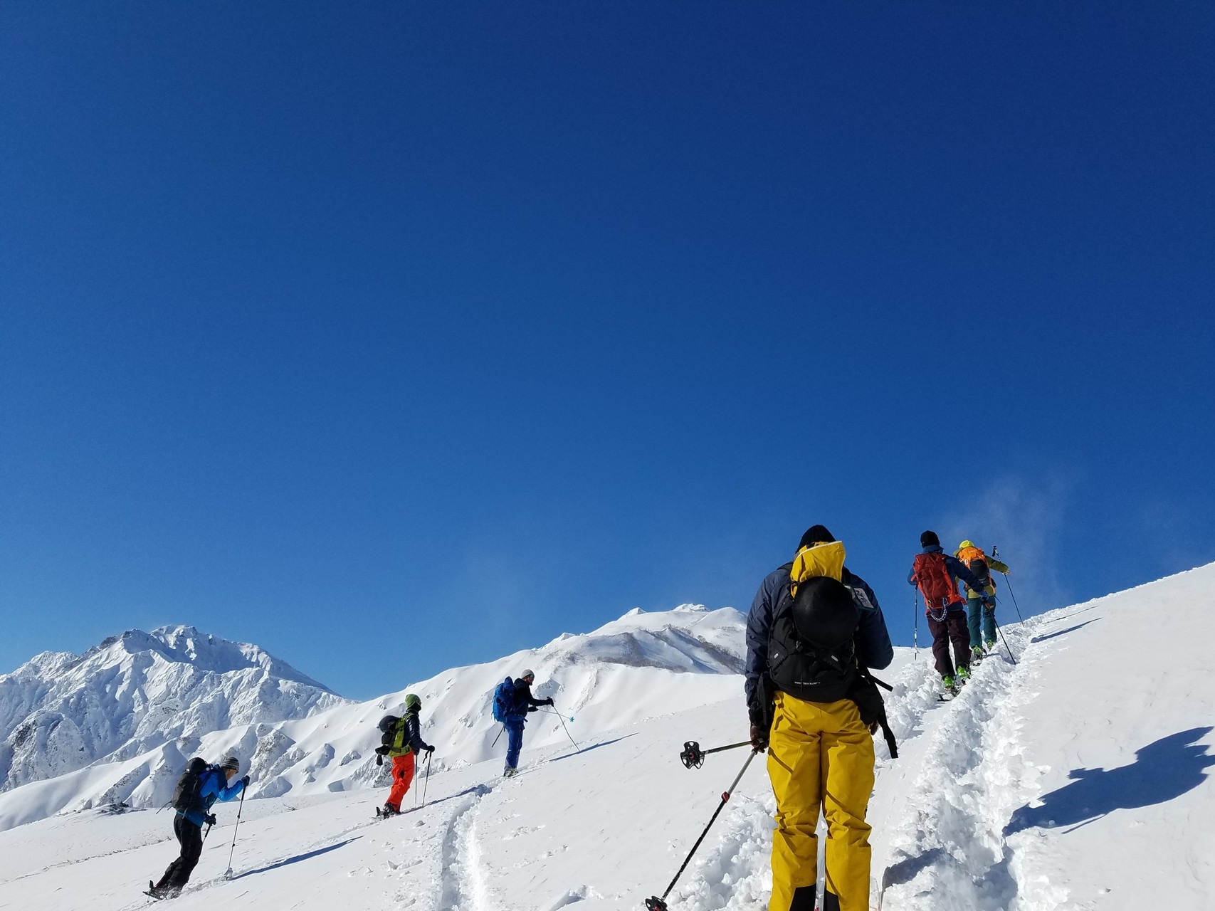 1 4 無名沢 ガラガラ沢 としさんの鹿島槍ヶ岳 五竜岳 五龍岳 唐松岳の活動データ Yamap ヤマップ