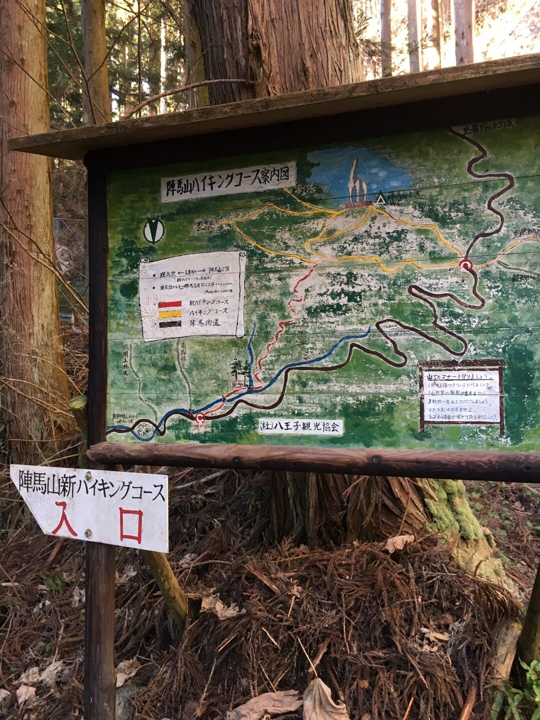 陣馬山 和田峠 陣馬山 明王峠 相模湖駅 とくさんの高尾山 陣馬山 景信山の活動日記 Yamap ヤマップ