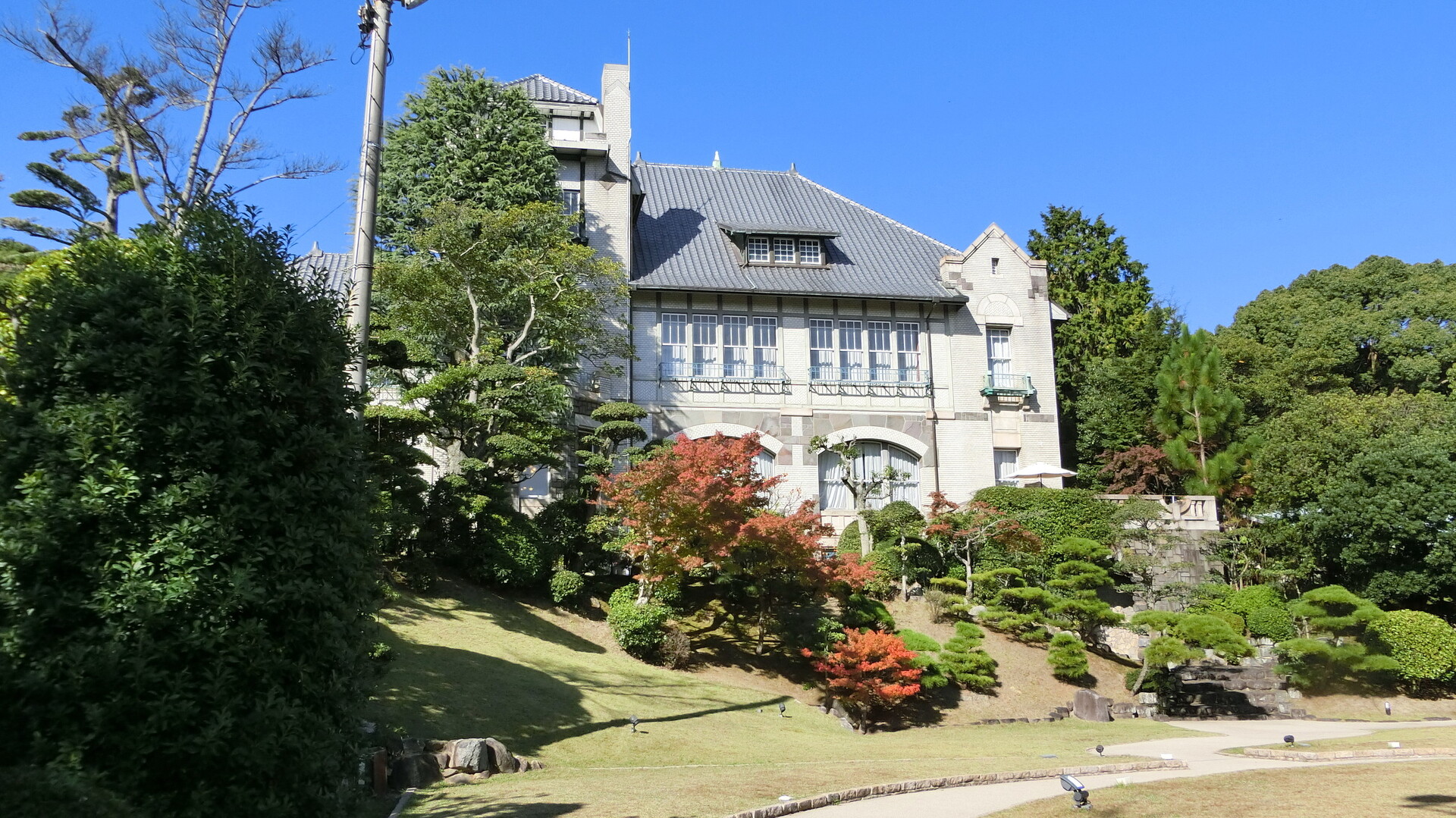 離宮道から神戸迎賓館須磨離宮見学 くろちゃんさんの神戸市の活動日記 Yamap ヤマップ