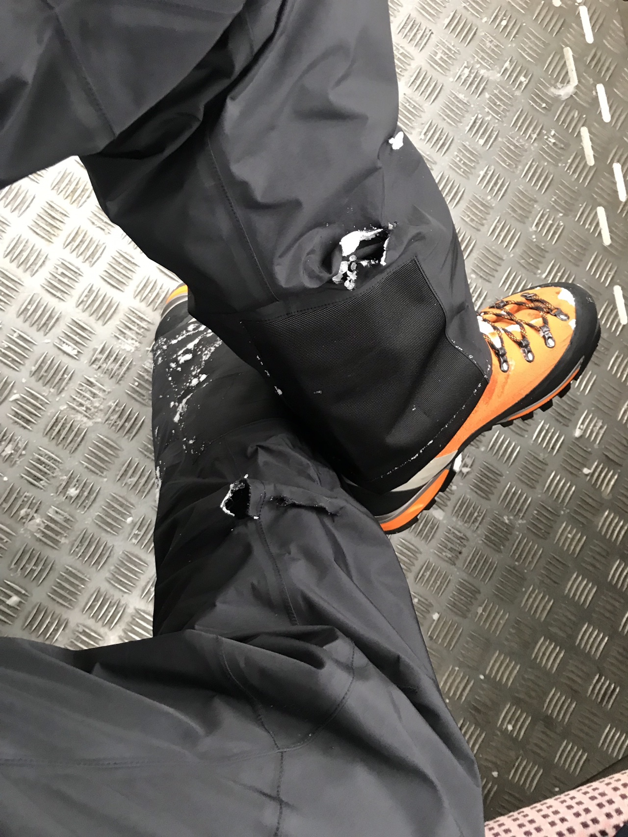 ハードシェルパンツが 泣 谷川岳 雪山登山 Seijifbさんの谷川岳 七ツ小屋山 大源太山の活動日記 Yamap ヤマップ