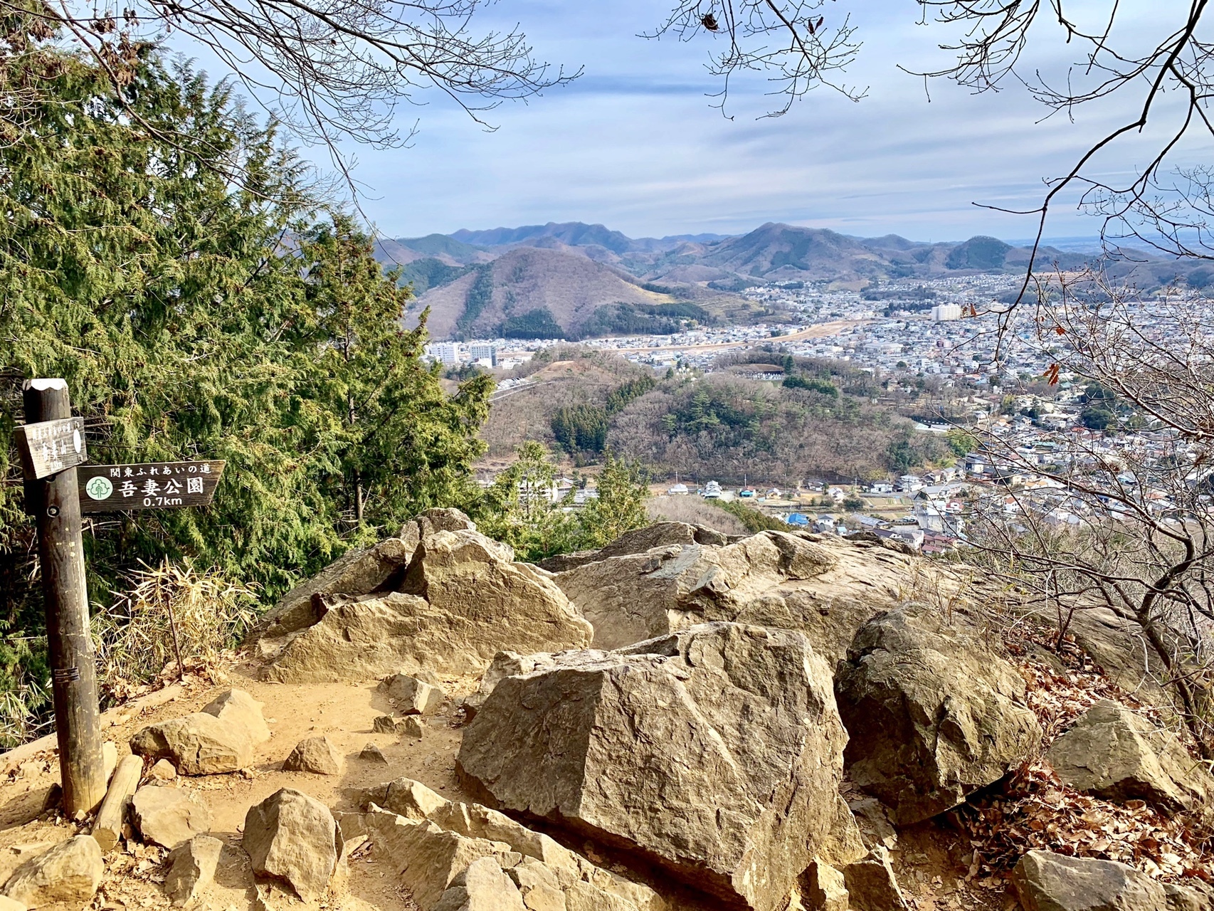 桐生市の吾妻山へお山歩 Kenta69さんの鳴神山 吾妻山の活動データ Yamap ヤマップ