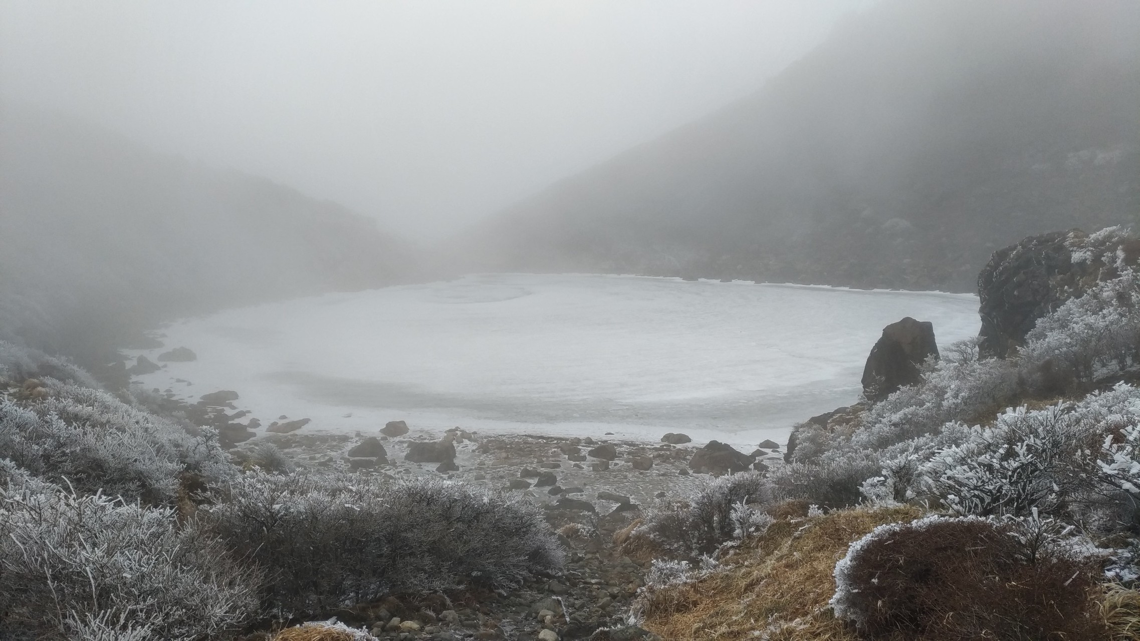 久住山と御池 Kさんの九重山 久住山 大船山 星生山の活動データ Yamap ヤマップ