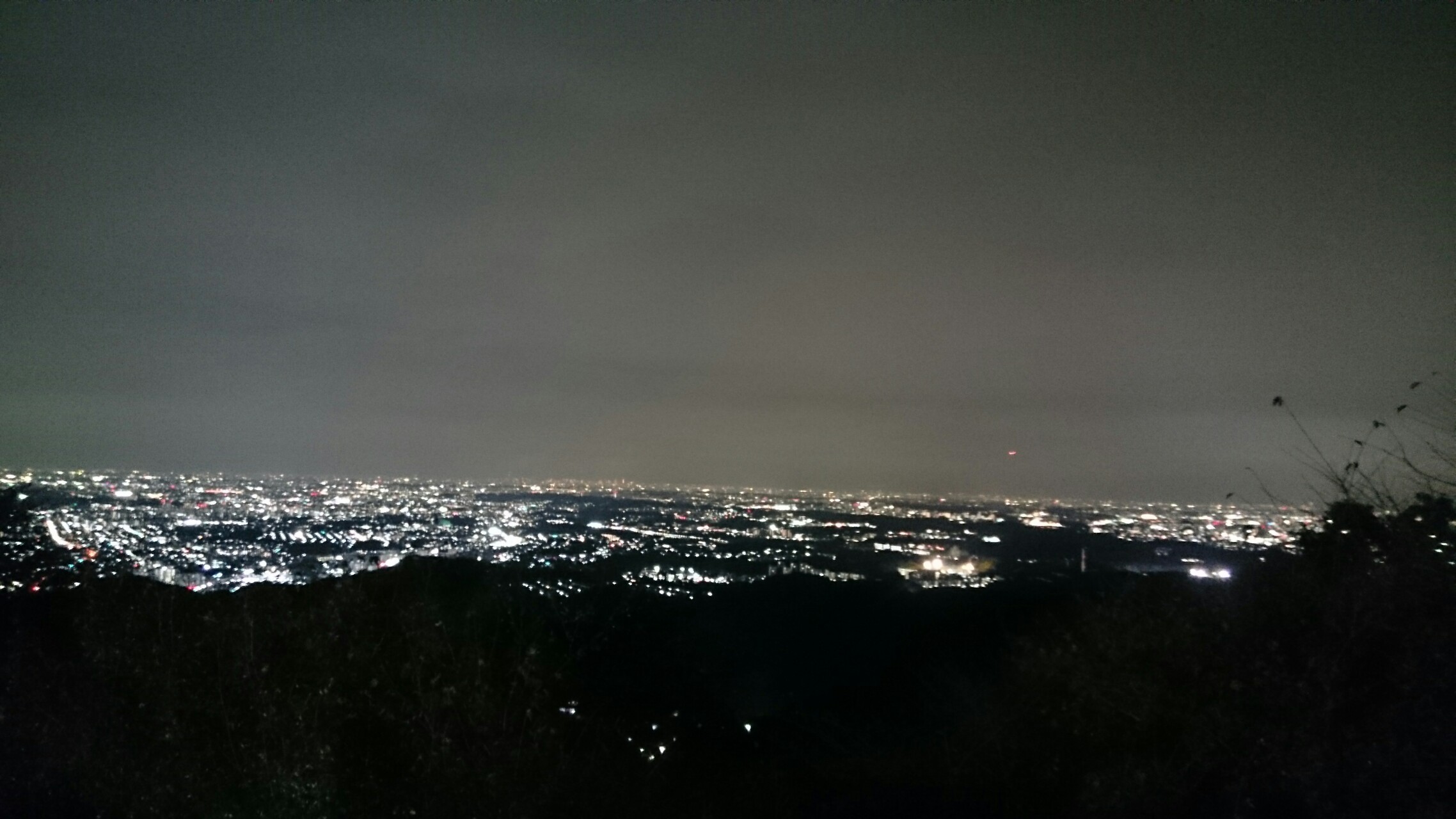 陣馬山 夜の高尾山 森のくまさんさんの高尾山 陣馬山 景信山の活動データ Yamap ヤマップ