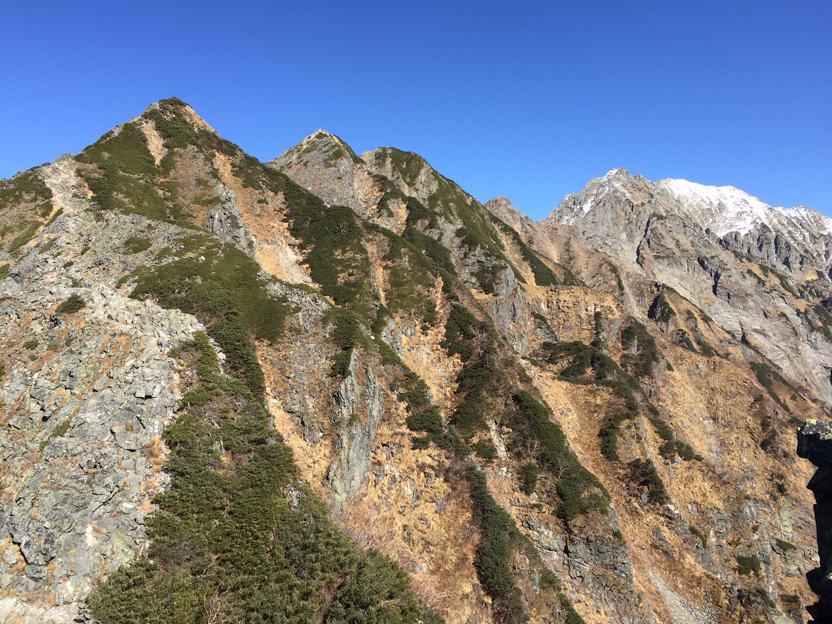 無雪期 はラスト 快晴の西穂高岳 西穂独標 ピラミッドピーク 西穂高岳ピストン のりまきさんの槍ヶ岳 穂高岳 上高地の活動データ Yamap ヤマップ