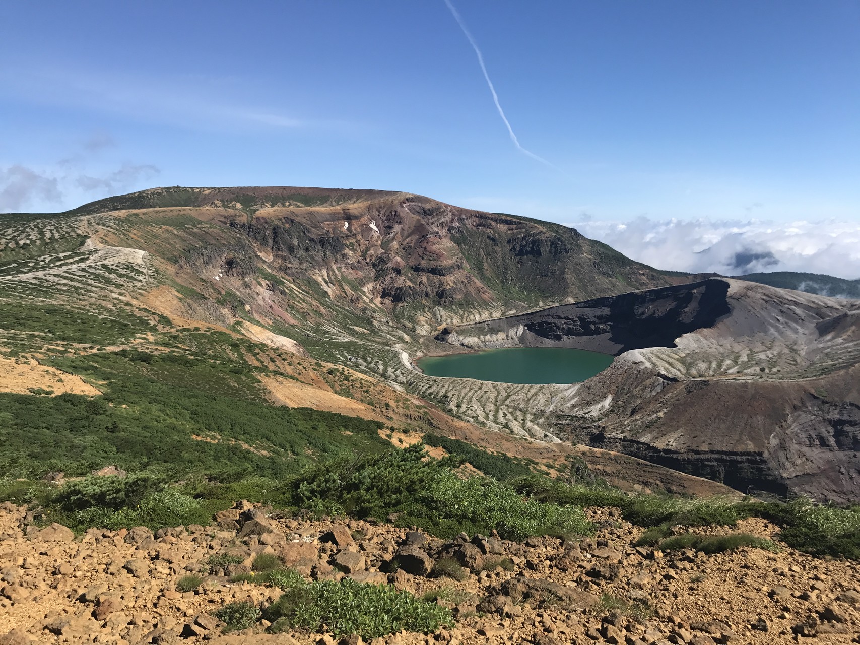 蔵王 熊野岳 刈田岳 蔵王山頂レストハウスよりピストン Nkitaniさんの蔵王山 雁戸山 不忘山の活動データ Yamap ヤマップ