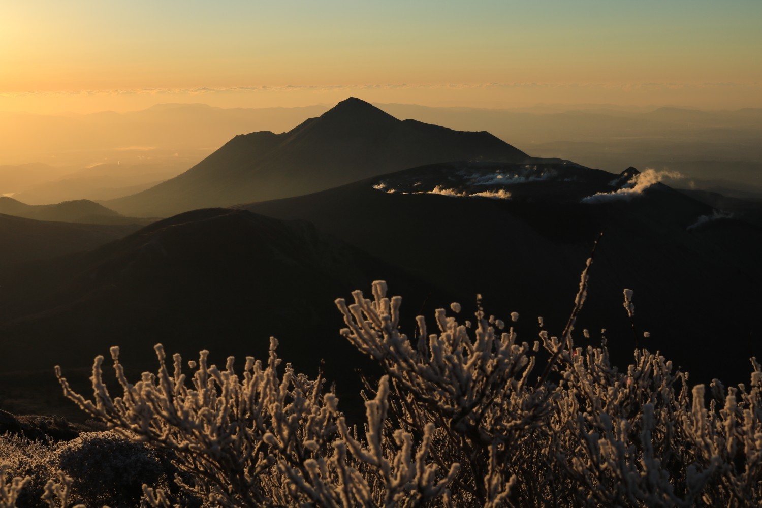 ２０１９年１月２７日霧島山系 韓国岳 のんびり午前 Rikaさんの霧島山 韓国岳 高千穂峰 夷守岳 烏帽子岳の活動データ Yamap ヤマップ