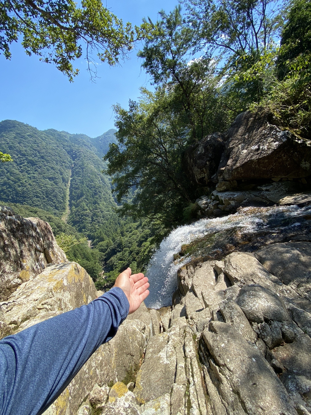に行く前に 鼻白の滝 はじめての落口 かよママさんのウォーキングの活動データ Yamap ヤマップ