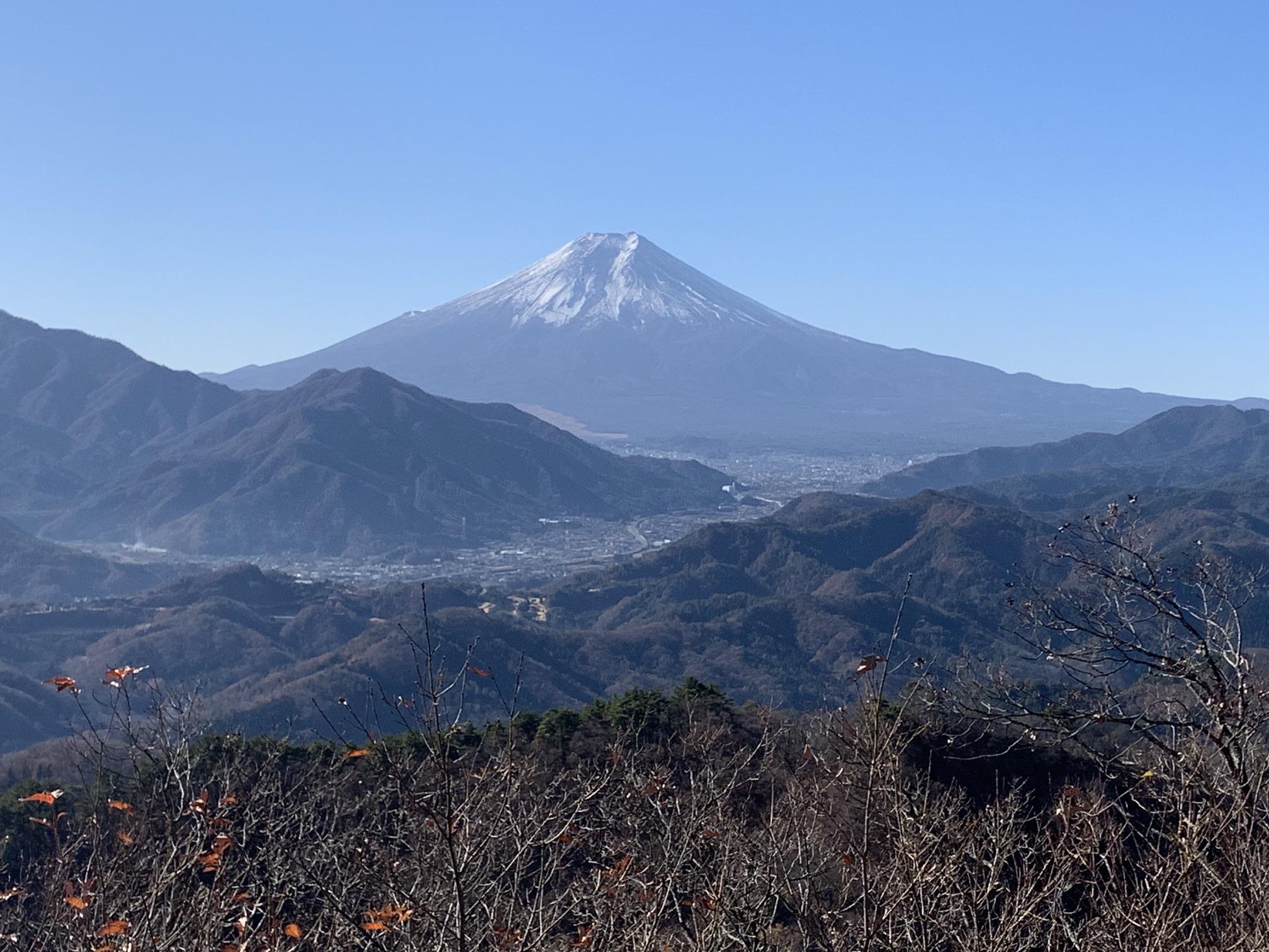 大月秀麗富嶽十二景 高川山 / harupyonさんの倉岳山・高畑山・九鬼山の活動データ YAMAP / ヤマップ