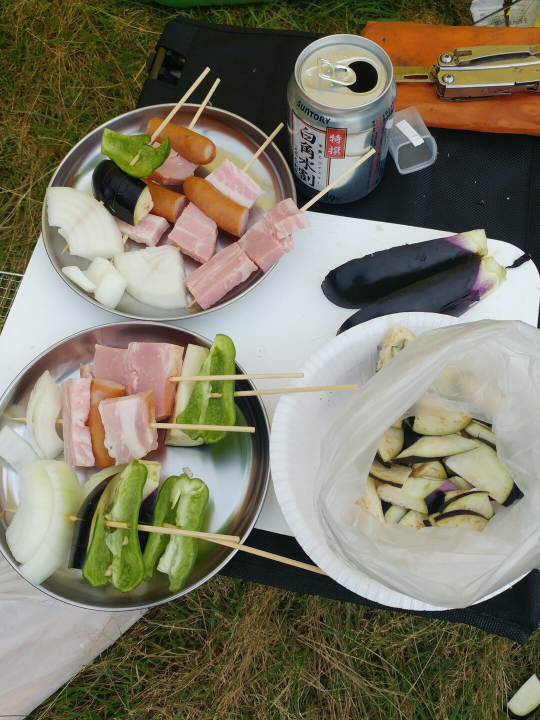 ひでしん テントを使わねばキャンプイン 食べて寝るの巻き 19 08 24 ひでしん さんの温泉ヶ岳 根名草山の活動日記 Yamap ヤマップ
