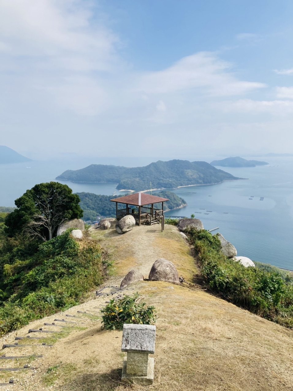 城山 瀬戸内海の小さな島にあります Gogo1028さんの荘内半島 三崎半島 粟島の活動日記 Yamap ヤマップ
