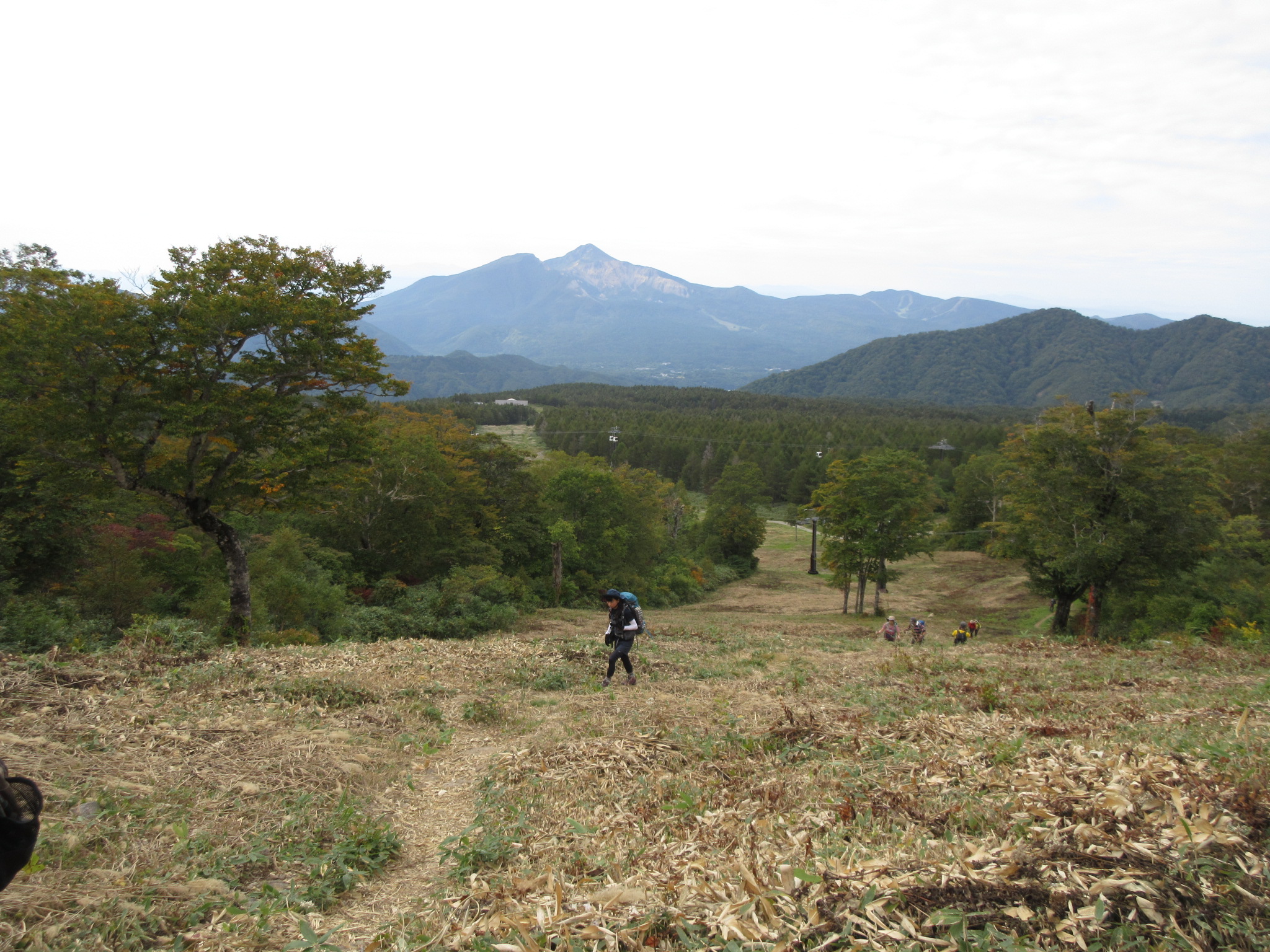 グランデコスノーリゾートから西吾妻山へ 日本百名山 ざどじぃさんの吾妻山 一切経山の活動日記 Yamap ヤマップ