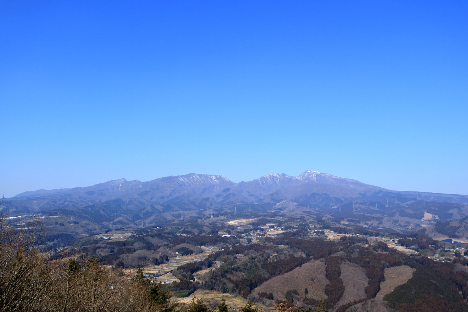 展望台から望む 晴天の赤城山 Kazさんの荒神山 桐生市 の活動日記 Yamap ヤマップ