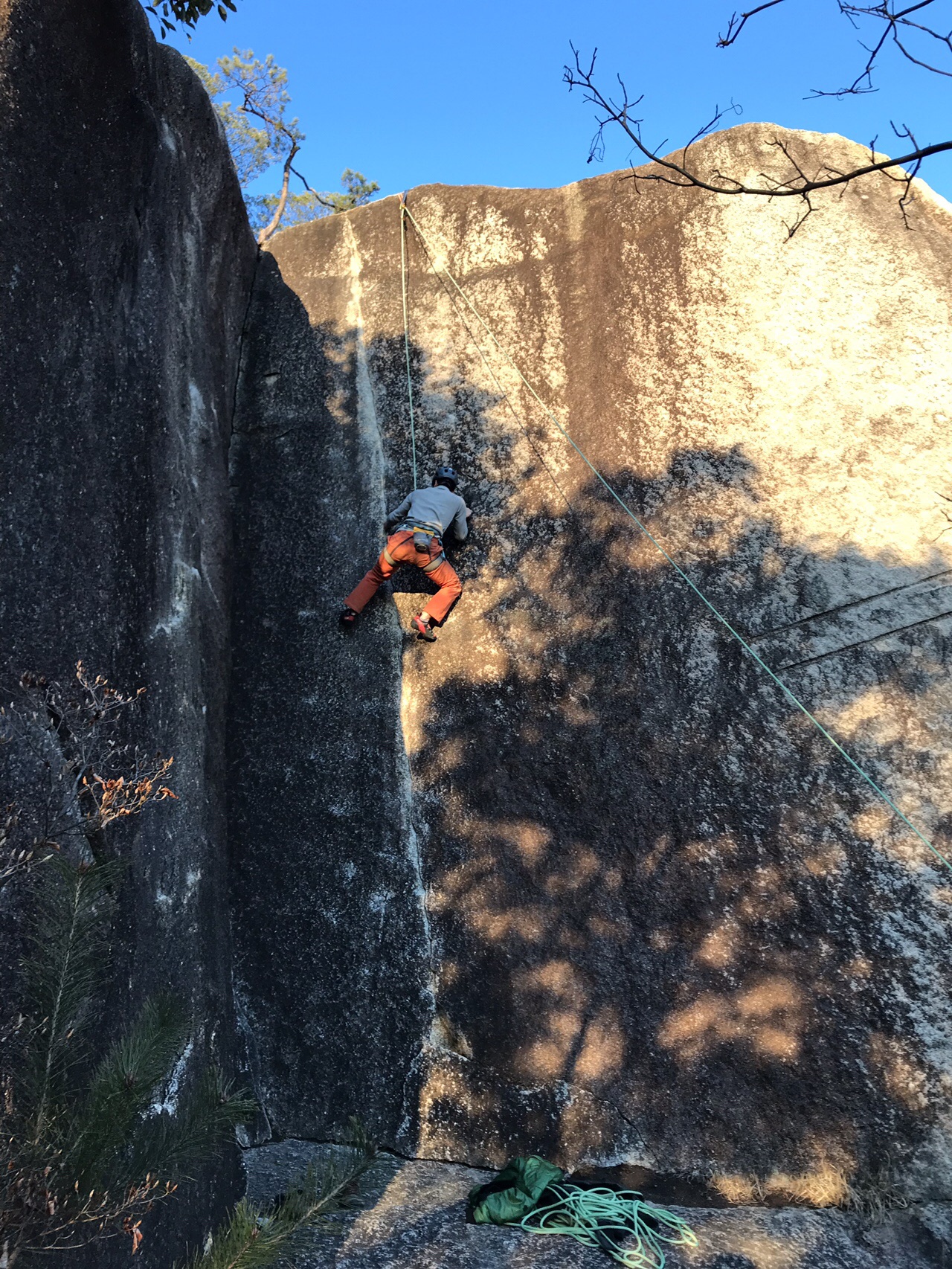 屏風岩 岐阜県 19 03 08クライミング エーシさんの屏風山 岐阜県 の活動データ Yamap ヤマップ