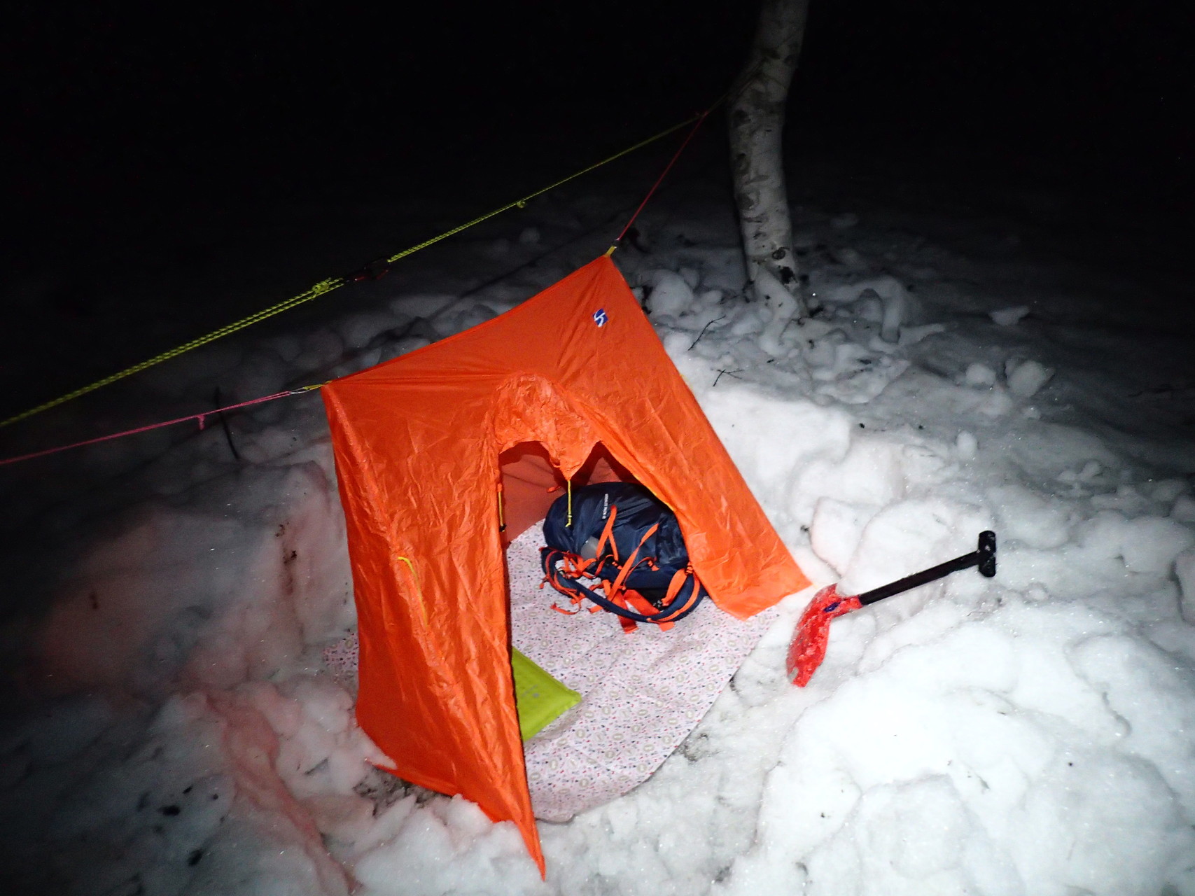 ツェルトでビバークする経験 ジローさんの粟ヶ岳 權ノ神岳 宝蔵山の活動データ Yamap ヤマップ