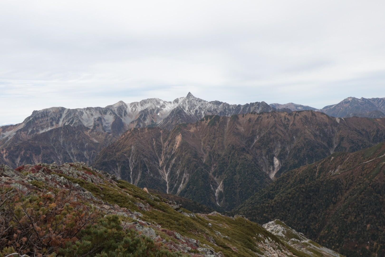 前常念岳・常念岳