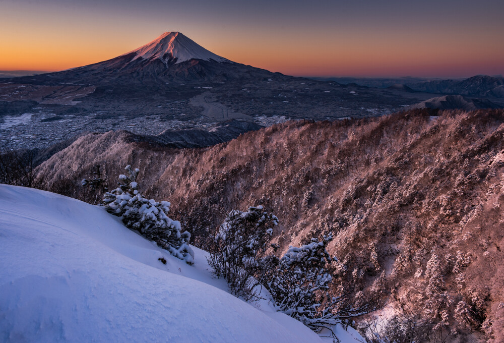三ッ峠山～絶景の雪景色～ / ゆるふわさんの三ッ峠山・本社ヶ丸