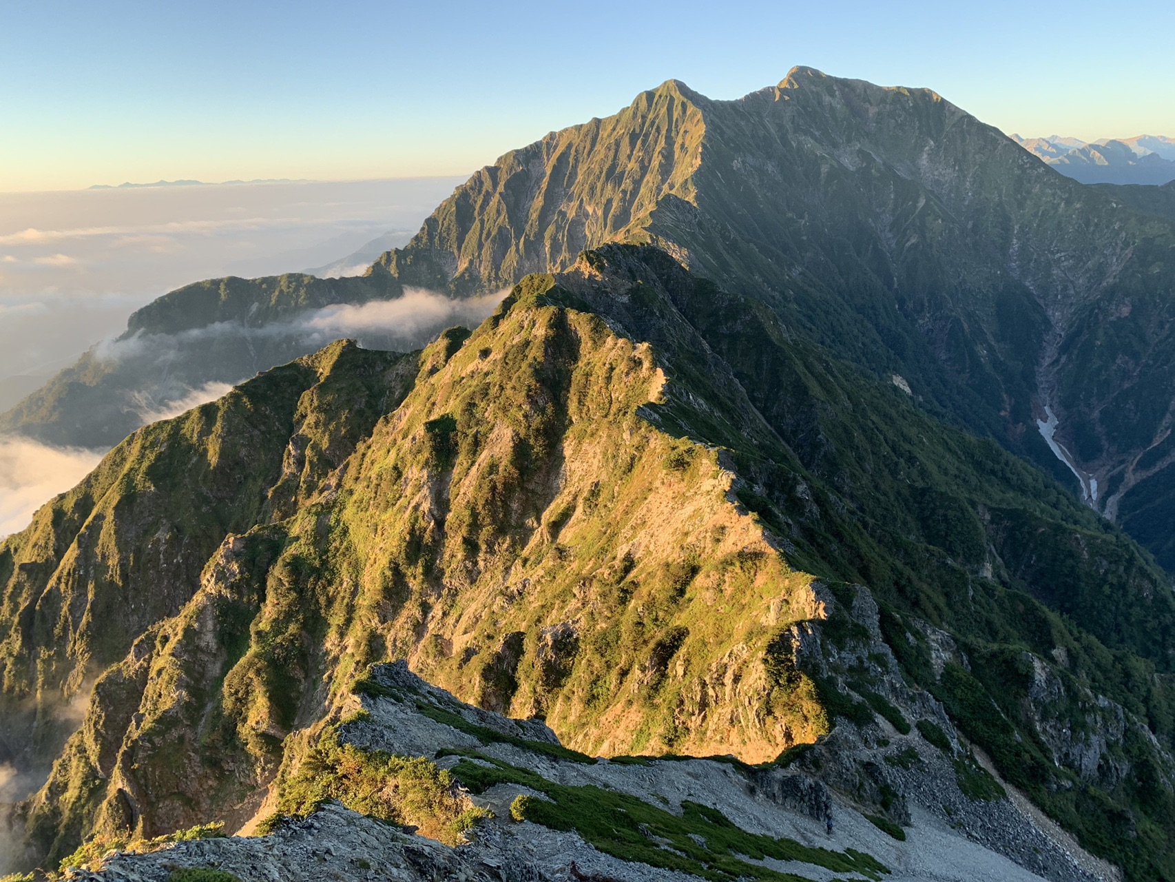 後立山連峰全山縦走 19 09 13 15 やまどりさんの白馬岳 小蓮華山の活動データ Yamap ヤマップ