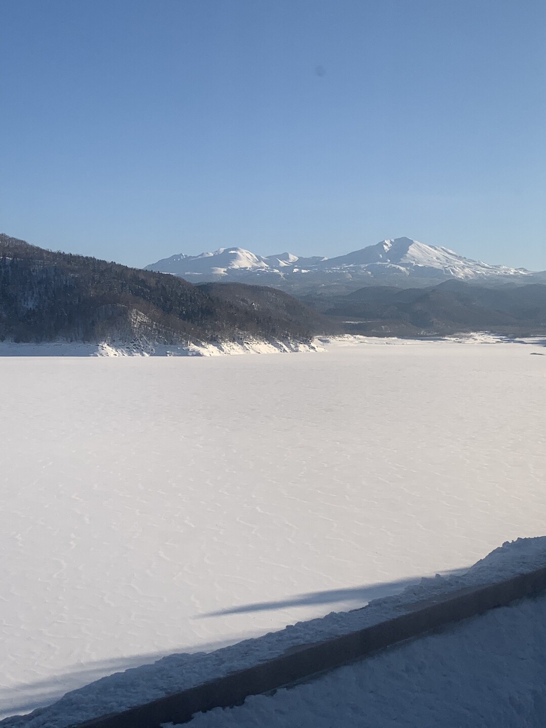 大雪山系旭岳 スノーシューで山麓駅まで19 01 30 富士子さんの大雪山系 旭岳 トムラウシの活動日記 Yamap ヤマップ
