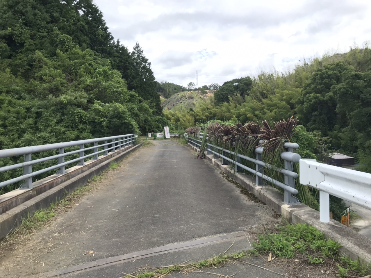 生駒山・神津嶽・大原山 久々のとゆ川橋です。