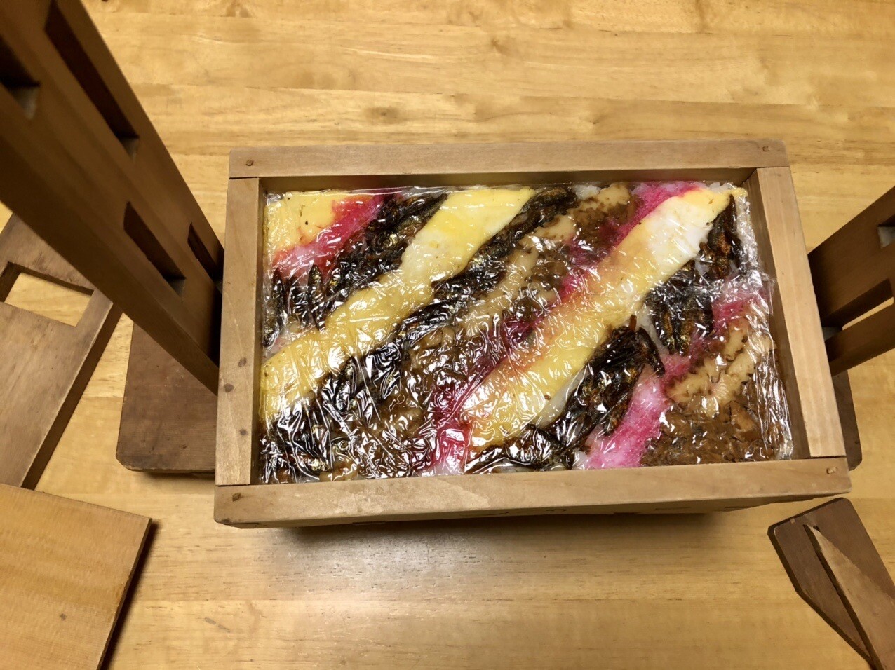 モロコ寿司 かみさんの郷土料理 木枠に入 たけのこ Zi Ziさんのモーメント Yamap ヤマップ