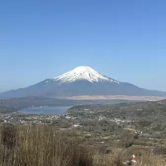 富士岬平から。今日一番の富士山🗻