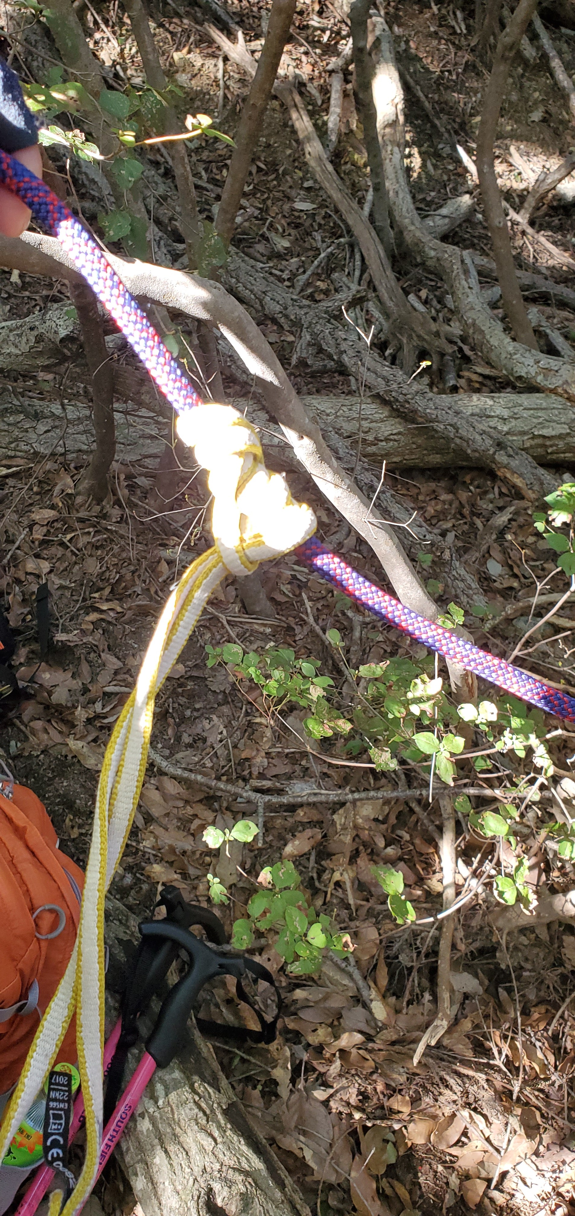 簡易ハーネスの作り方を教えてもらいました かずぅさんのモーメント Yamap ヤマップ