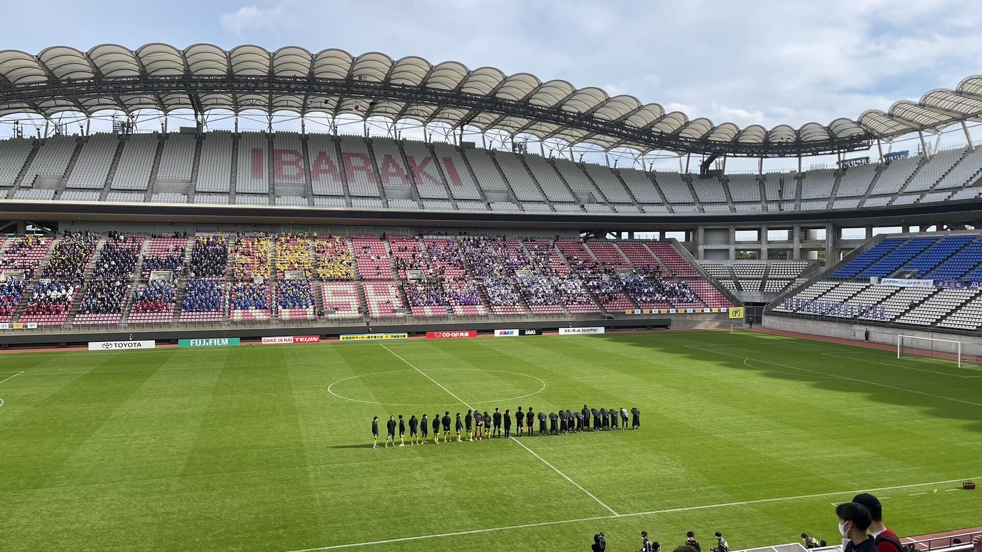 ⚽️高校サッカー選手権茨城県大会決勝⚽️... / kazumaroさんのモーメント YAMAP / ヤマップ