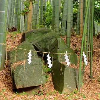 天岩戸神社にある「天の岩戸」
天岩戸説話は全国にある。
