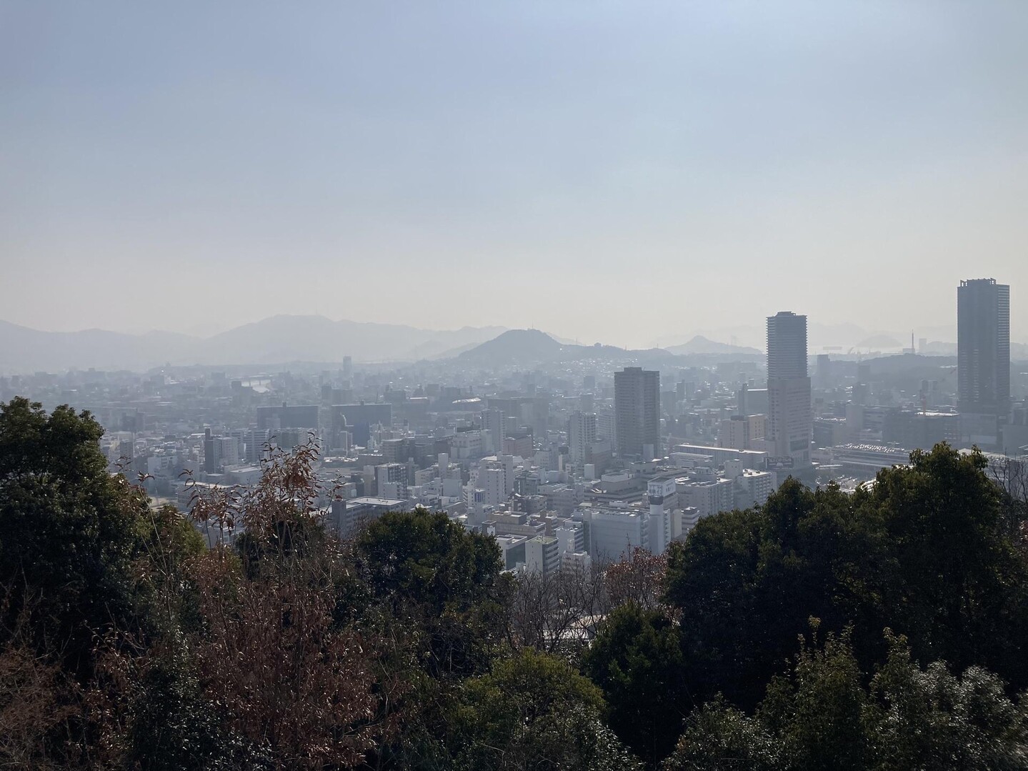 7ヶ月ぶり♬二葉山・尾長山・牛田山・神田山・見立山 / 牛田山・尾長山・二葉山の写真6枚目 / からの眺め 広島市街地📸 YAMAP / ヤマップ
