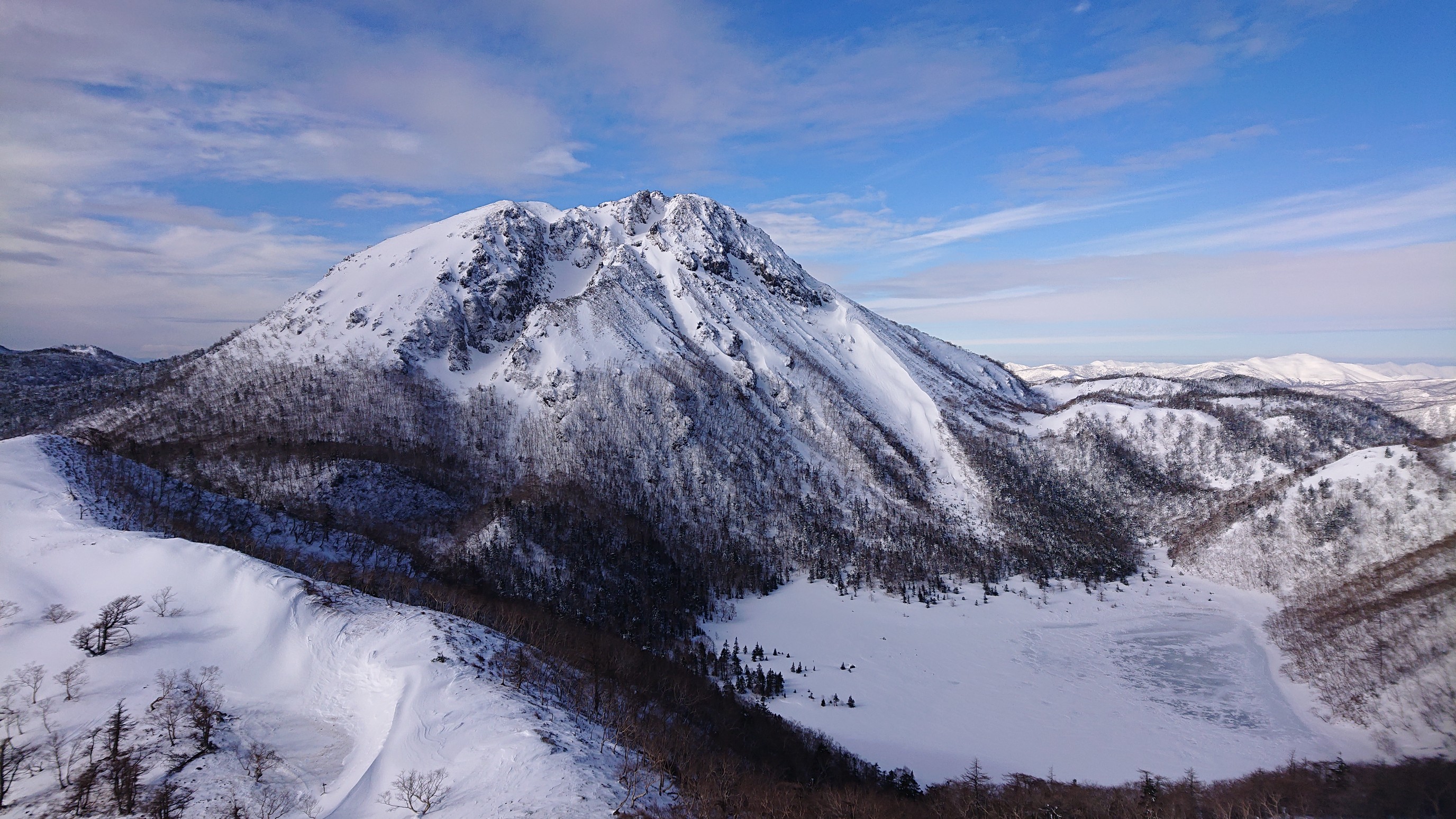 日光白根山・五色山・錫ヶ岳 日光白根山 五色沼